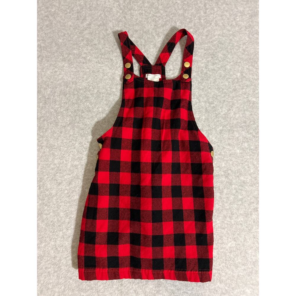 Max studio kids buffalo‎ plaid dress